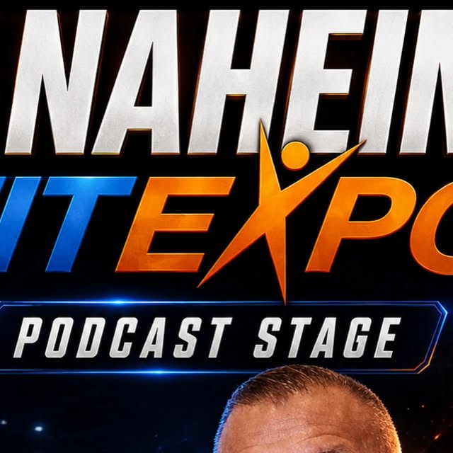 Professor John Camp Anaheim Fit Expo and Olympia Podcast Stage announcement from Instagram