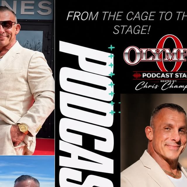 Professor John Camp Olympia Podcast Stage announcement from Instagram